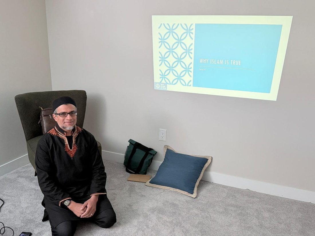 A course session in progress at Al-Ihsan Learning Centre